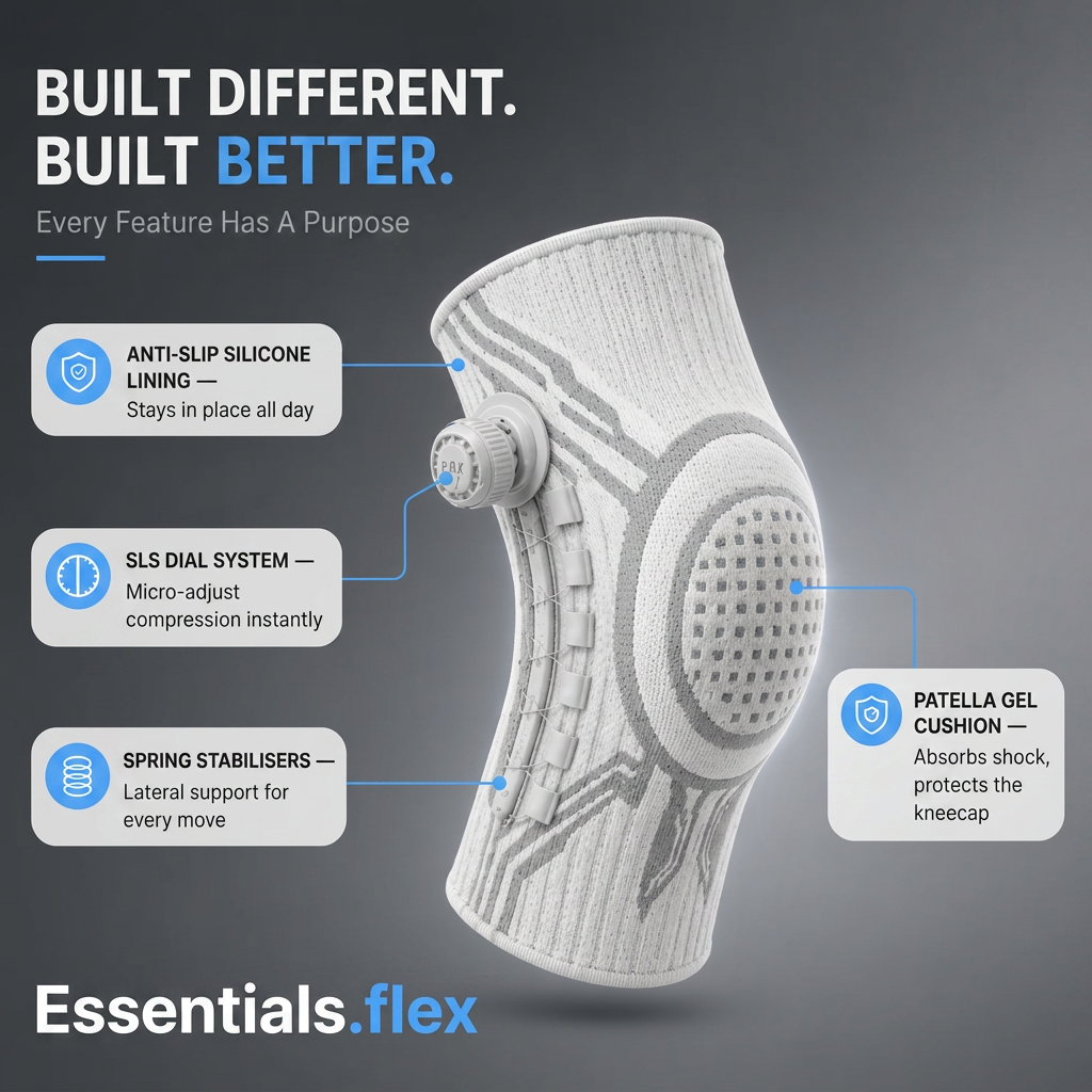 Compression knee 2.0